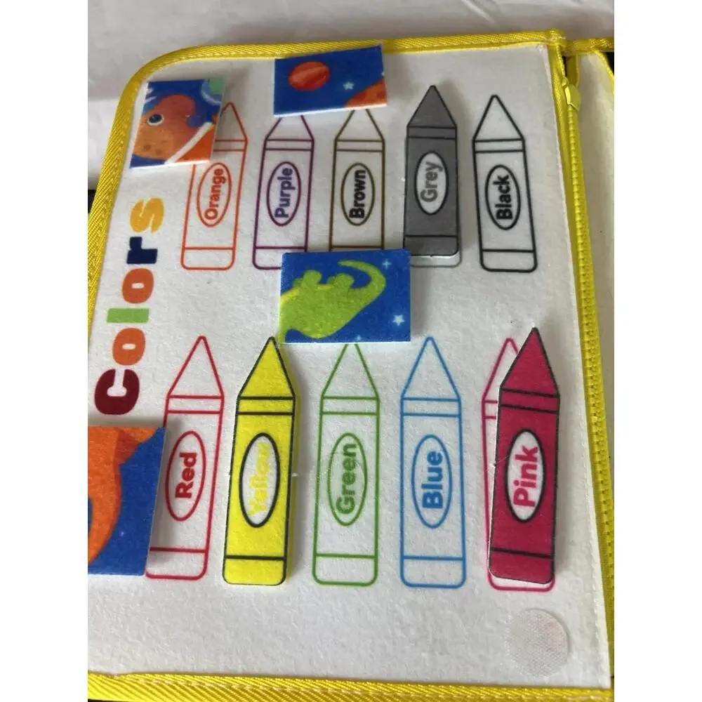 Dino Space Force Busy Book Montessori Learning Toy‎ Toddler Kids Educational